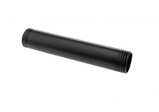 Труба L-100мм D-19мм Чорна для полиць Pipe