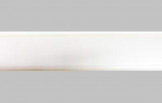 Плінтус 135 білий глянець (шт.)