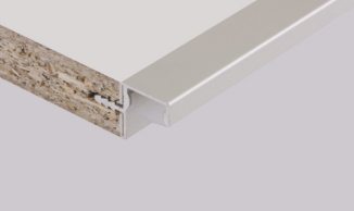 Профіль для фасадів без ручок (ФБР) в верхній модуль під LED-підсвітку L=5950мм алюміній