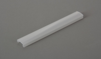 Розсіювач світла в профіль під LED (накладний/врізний) L=6000 мм молочний