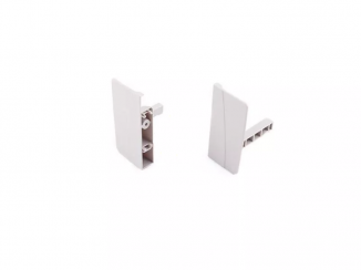 Тандембокс: сіре кріплення передньої панелі внутрішньої шухляди тандембоксу сіре DТС M01012 (H12)