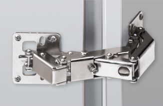 Завіса без чашки для прикручування кут відкривання 165-130