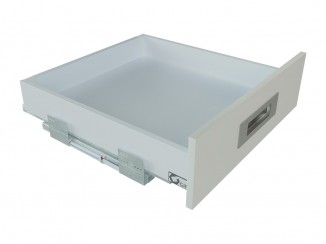 Висувний ящик GIFF Flat Box L=550мм Н=84мм білий