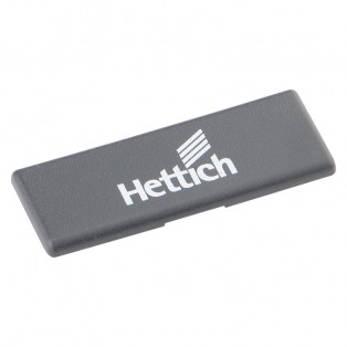 Заглушка Sensys з логотипом для завіси нульового входження "Hettich" (909987100)