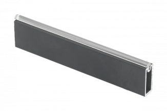 Штанга гардеробна GTV ELITE прямокутна 12х32 мм L=3м графіт (WG-RRPS300-60)