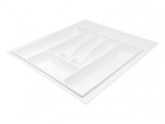 Лоток для столових приладів Volpato 440х490 білий