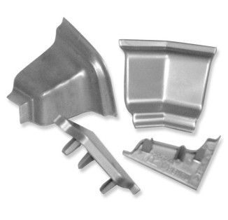 Кутик зовнішній Рейхау 90* алюміній 127