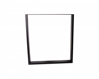 Опора H-710мм прямокутна Чорна