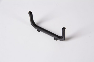 Куточок зовнішній 90 ° до С-подібного профілю для фасадів без ручок (ФБР) чорний