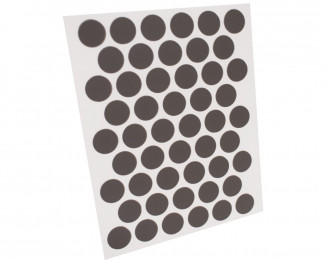 Заглушка самоклеюча на конфірмат кубаніт сірий U767