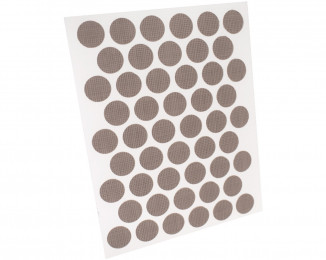 Заглушка самоклеюча на конфірмат текстиль бежевий 2732 (F416)