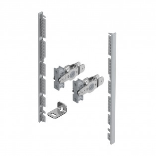 Комплект з'єднувачів передньої панелі ящика Avantech YOU 187 мм срібний