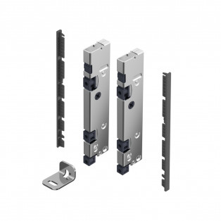 Комплект з'єднувачів передньої панелі ящика Avantech YOU Inlay 187 мм антрацит