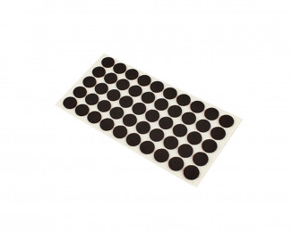 Самоклейка для ніжок д20 чорна