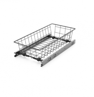 Корзина з дотягом антрацит MD PRESTIGE S=600 H=150 mm W-2407-600C P68 Nomet