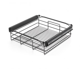 Полиця для білизни 720 антрацит H-150 мм W-3322-720 P68 Nomet