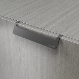 Ручка меблева C-6195 P68 PRATO антрацит Nomet