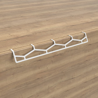 Ручка меблева C-6489-320 P67 PRATO колір слонової кістки Nomet