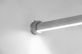 Профіль-штанга 2м GTV LED d=25 (PA-GLAXDR-AL) + лінза (PA-OSMGLAX-00)