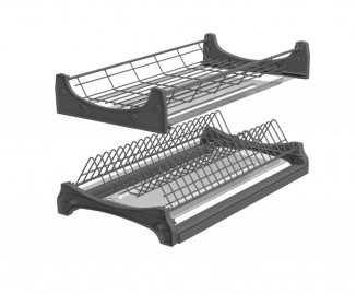 Сушка люкс 600 антрацит W-2507-600B.P68 Nomet