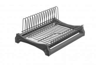 Сушка одинарна 700 антрацит W-2508-700 P68 Nomet