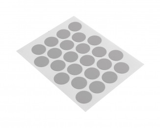 Заглушка самоклеюча до мініфіксу сіра галька U201