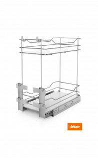 Кош карго 300/2 PRESTIGE  хром пов.вис з дотяг Blum (W-2311C-300.G2)