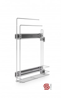 Кош карго 150 на рушникі ПРАВЕ з дотягом  антрацит (W-2315B-150.P68)