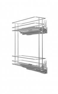 Кош карго 200/2 боковий STD PRO ПРАВИЙ хром з дотяг (W-2333M-200P.G2)