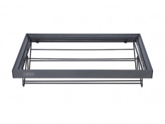Полка для взуття 800мм антрацит SYMPHONY (WB-666-800 P35)