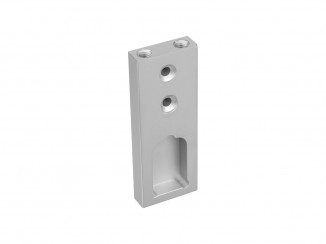 Тримач штанги Slider A 29-29 срібло (113095)