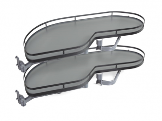 Кут раціональний 1000/450 з дотягом графіт лівий (WB-425-1000-P35 Lewa) 36331