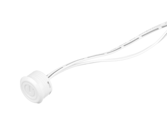 Вимикач з димером сенсорний GIFF врізний d=18 з індикатором 3,7-24V  5A білий (120485)