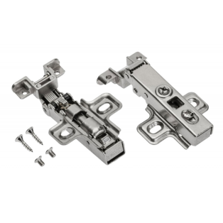 Петля накладна GTV для алюмінієвих рамок з газовим амортизатором (ZM-HCRALU9BE)