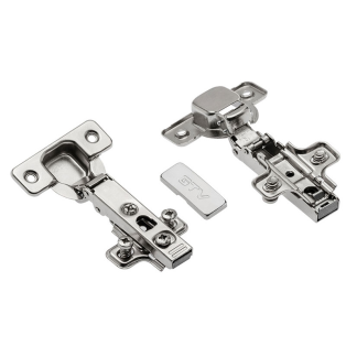 Петля накладна GTV без пружини (ZP-COCA450-BE-F)