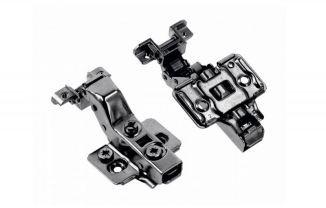 Петля внутрішня з дотягом для алюмінієвих рамок GTV SilentoPro ЧОРНА (ZM-HCSLRALU07-3DBEO-20)