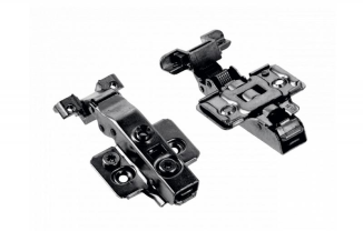 Петля накладна з дотягом для алюмінієвих рамок GTV SilentoPro ЧОРНА (ZM-HCSLRALU09-3DBEO-20)