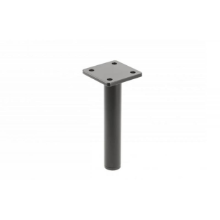 Ніжка меблева GTV RONDA SIMPLE H=150мм чорний матовий (NM-RONDA-S-150-20M)