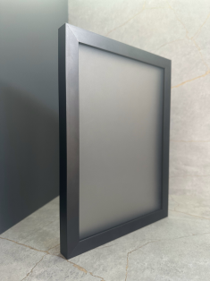 Фасад алюмінієвий профіль D1 темна бронза