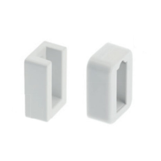 Кріплення для штангі GTV з заглушкою ,білий (WG-RDRP-10)