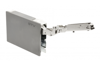 Підйомник GTV HORIZON, SOFT CLOSE,для фасад.300-650мм(2,8-7кг)потуж1100-2250,антрац(PD-H-MEDIUM-80)