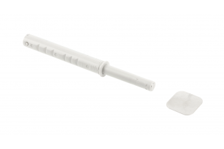 Відбійник GTV SALTO NOVA врізний довгий магніт, сірий (AM-SVW-DL-MG-30)