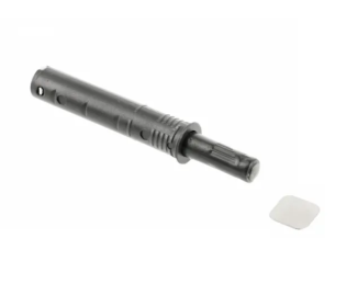 Відбійник GTV SALTO NOVA врізний короткий магніт, чорний (AM-SVW-KR-MG-20)