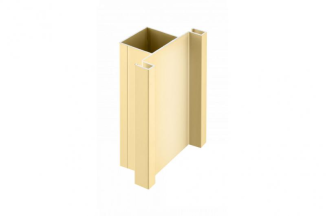 Профіль алюмінієвий, система без ручок VELLO, T двосторонній, золото, L=3м (PA-VELLO-TD3M-21)