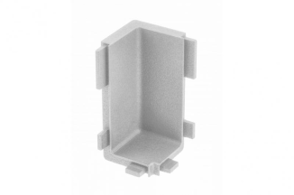Внутрішній кутовий з’єднувач VELLO для профілю L, срібний
