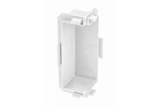 Внутрішній кутовий з’єднувач VELLO для профілю С, білий