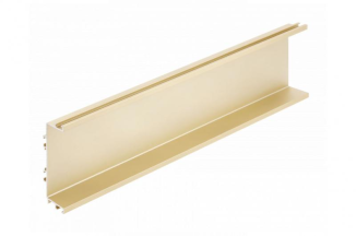 Профіль алюмінієвий, система без ручок VELLO з функцією LED, С, золото, L=4,10 м (PA-VELLO-С4M-21)