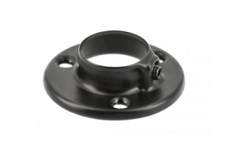 Флянець d=25мм чорний (MR-RS025-020)