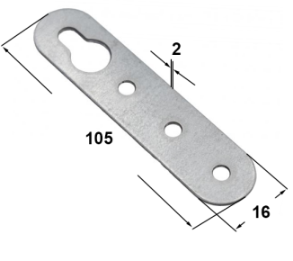 Підвіска металева h-105мм
