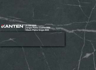 Крайка 43*2  E206 BS9 Камінь П'єтра Гріджія чорний